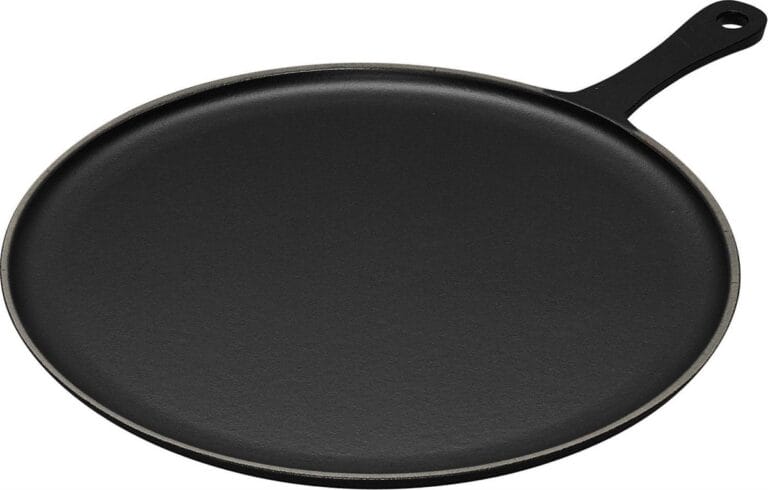 Le Creuster Gietijzeren pannenkoekpan Mat Zwart 27cm
