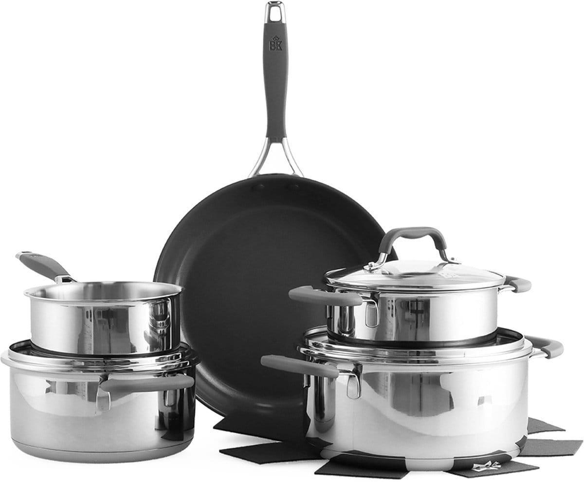 BK Control rvs pannenset 5 Delig