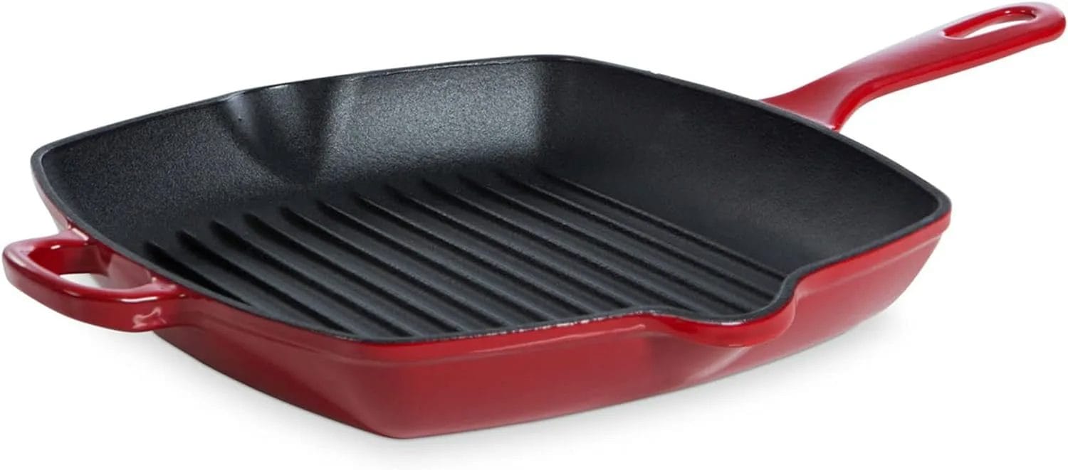 BK Bourgogne Geëmailleerde Gietijzeren Grillpan