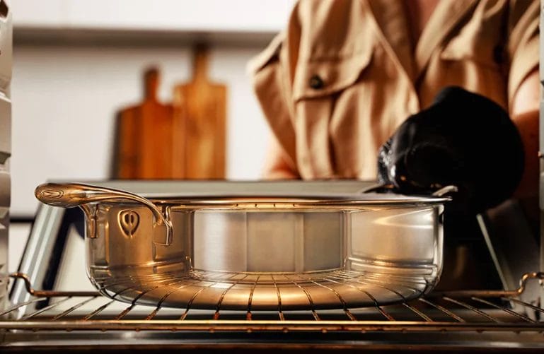 Onyx Cookware Hapjespan in de oven